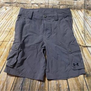 Under Armour Gray Cargo Shorts
